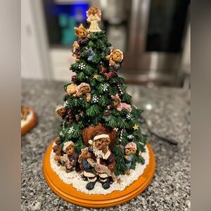 The Boyds bear Light up Christmas Tree by Danbury mint